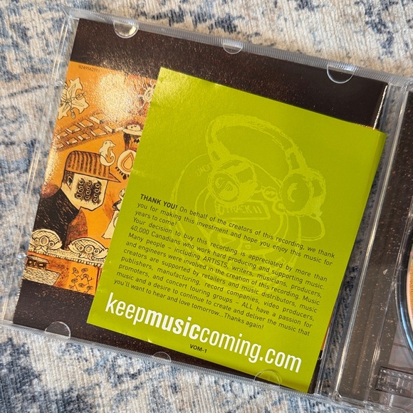 The Tragically Hip 'In Between Evolution' CD - Orange Cover - Picture 3 of 6